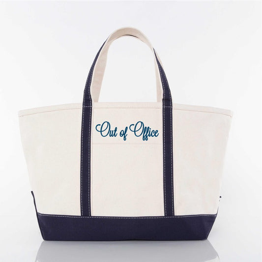 Out of Office Boat Tote