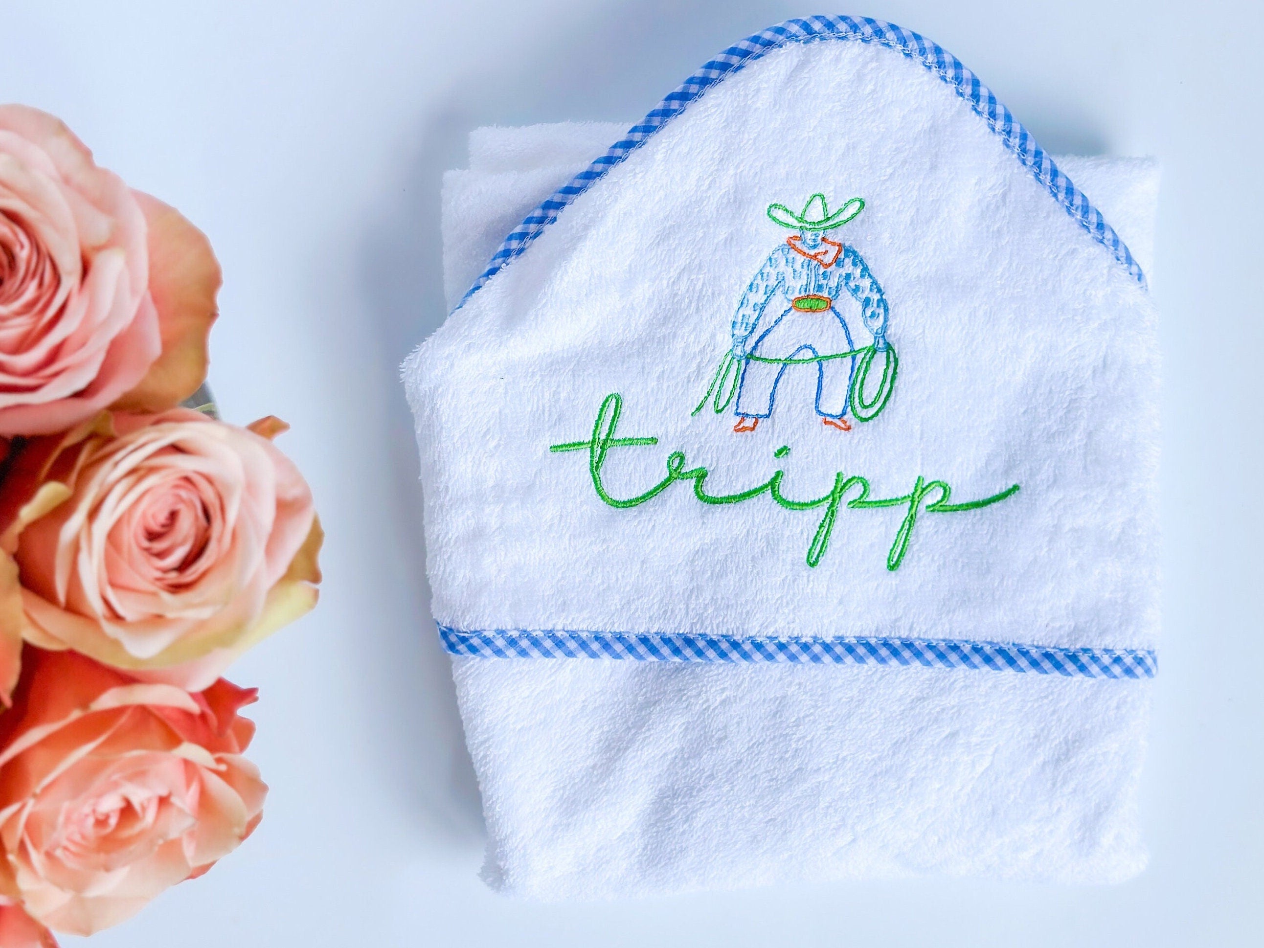 Monogrammed Hooded Baby Towel, Hooded Towel Baby, Personalized Baby Towel, Baby Shower Gift